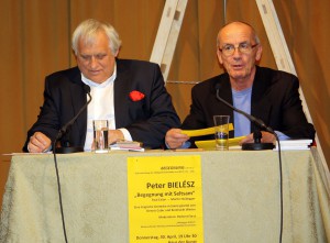 Peter Bielész im Gespräch mit Herbert Först